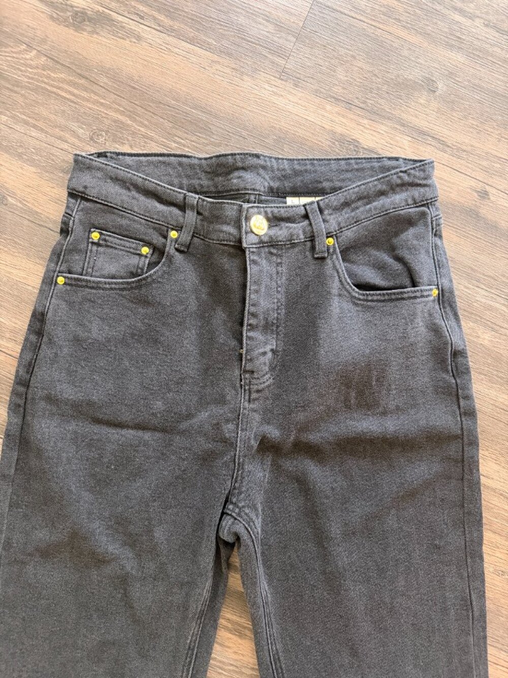 Fashion Brand Company - NWT Black Denim Tall Jeans, Curvy Fit - Sz L - Picture 3 of 8
